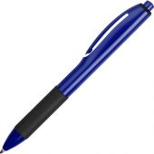 Ручка пластиковая шариковая «Band», синий/черный, арт. 014650203