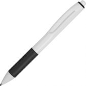 Ручка пластиковая шариковая «Band», белый/черный, арт. 014650503