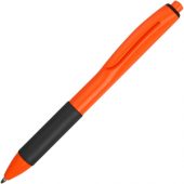 Ручка пластиковая шариковая «Band», оранжевый/черный, арт. 014650603