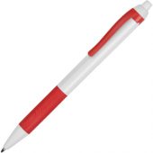 Ручка пластиковая шариковая «Centric», белый/красный, арт. 014650003