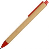 Ручка шариковая «Эко 2.0», бежевый/красный, арт. 014649203