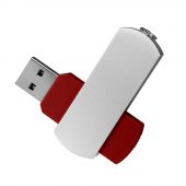 USB Флешка Portobello, Elegante, 16 Gb, Toshiba chip, Twist, 57x18x10 мм, красный