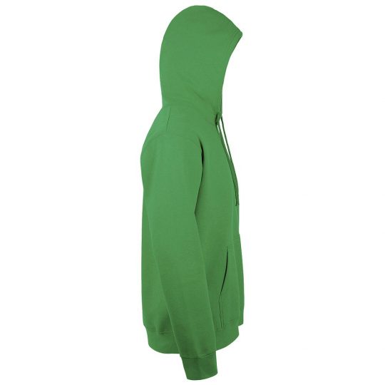 Толстовка с капюшоном SNAKE II ярко-зеленая, размер XL