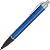Ручка пластиковая шариковая «Glow» с подсветкой, синий/серебристый/черный, арт. 014648803