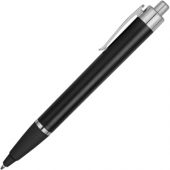 Ручка пластиковая шариковая «Glow» с подсветкой, черный/серебристый, арт. 014648903