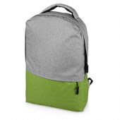 Рюкзак «Fiji» с отделением для ноутбука, серый/зеленое яблоко, арт. 014653403