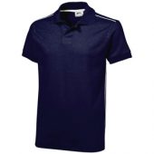 Рубашка-поло «Backhand» мужская темно-синий/белый (3XL), арт. 014737603