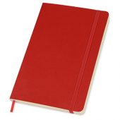 Записная книжка Moleskine Classic Soft (в линейку), Large (13х21см), красный, арт. 014736403