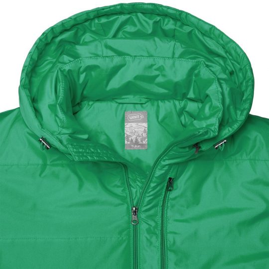 Куртка Unit Tulun, темно-зеленая, размер M