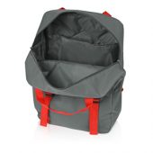 Рюкзак «Lock», серый/красный, арт. 014675103