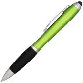 Шариковая ручка-стилус Nash, лайм, черные чернила (черные чернила), арт. 014820303