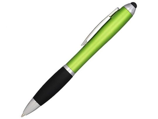 Шариковая ручка-стилус Nash, лайм, черные чернила (черные чернила), арт. 014820303