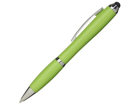Ручка-стилус шариковая “Nash”, лайм, арт. 014821303