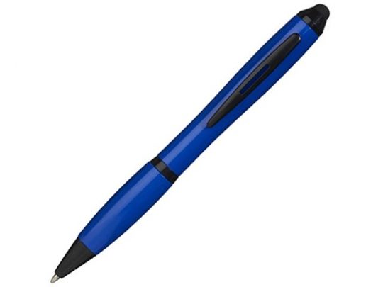 Ручка-стилус шариковая “Nash”, ярко-синий/черный, арт. 014821703