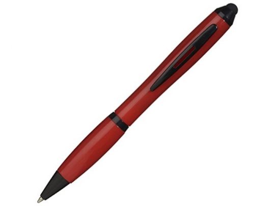 Ручка-стилус шариковая “Nash”, красный/черный, арт. 014821803