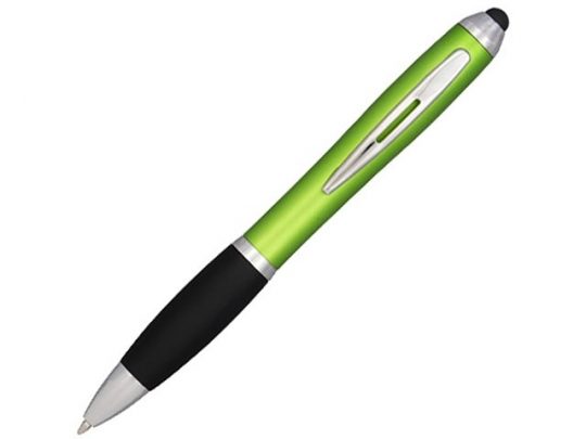 Шариковая ручка-стилус Nash, лайм, синие чернила (синие чернила), арт. 014822503