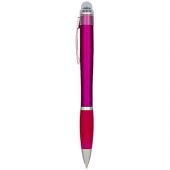 Ручка цветная светящаяся Nash, розовый, арт. 014867603