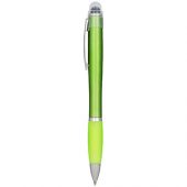 Ручка цветная светящаяся Nash, зеленый, арт. 014867003