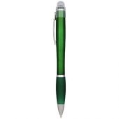 Ручка цветная светящаяся Nash, зеленый, арт. 014867303