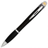 Nash чёрная шариковая ручка с фломастером, желтый, арт. 014880203