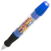 Королевская шариковая ручка со светодиодами и скрепками, синий, арт. 014880903