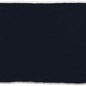 Плед «Sherpa», темно-синий/белый, арт. 014829903