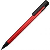 Ручка металлическая шариковая «Loop», красный/черный, арт. 014919103