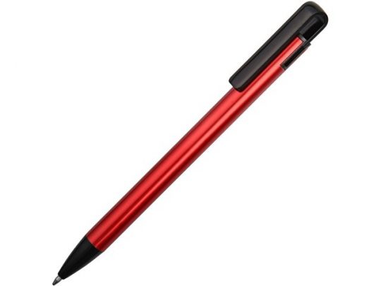 Ручка металлическая шариковая «Loop», красный/черный, арт. 014919103