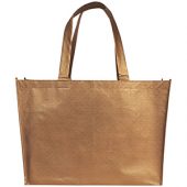 Ламинированная сумка-шоппер Alloy, желтый, арт. 014886703