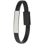 Bracelet Зарядный кабель 2-в-1, черный, арт. 014891903