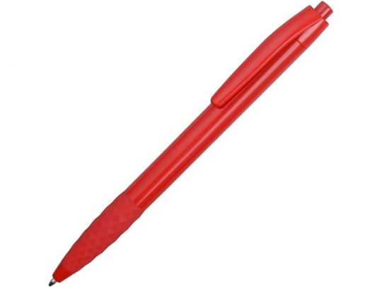 Ручка пластиковая шариковая «Diamond» с грипом, красный, арт. 014919703