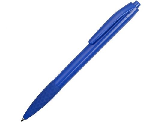 Ручка пластиковая шариковая «Diamond» с грипом, синий, арт. 014919503