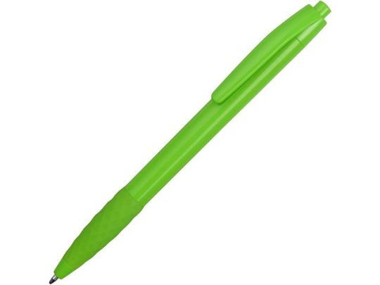 Ручка пластиковая шариковая «Diamond» с грипом, зеленое яблоко, арт. 014919403
