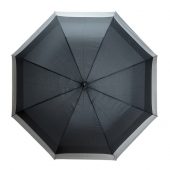 Расширяющийся зонт-антишторм Swiss Peak 23″ – 27″, черный, арт. 014908806