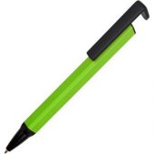 Ручка-подставка металлическая, «Кипер Q», зеленое яблоко/черный, арт. 015074603