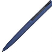 Ручка металлическая шариковая «Bevel», синий/черный, арт. 015125503