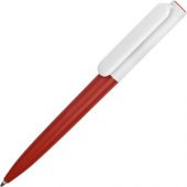 Ручка пластиковая шариковая «Umbo BiColor», красный/белый, арт. 015119203