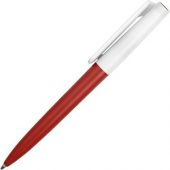 Ручка пластиковая шариковая «Umbo BiColor», красный/белый, арт. 015119203