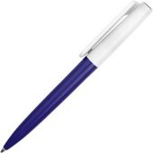 Ручка пластиковая шариковая «Umbo BiColor», синий/белый, арт. 015118903