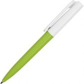 Ручка пластиковая шариковая «Umbo BiColor», зеленое яблоко/белый, арт. 015119103