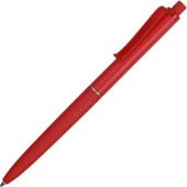 Ручка пластиковая soft-touch шариковая «Plane», красный, арт. 015119303