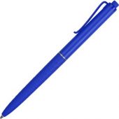Ручка пластиковая soft-touch шариковая «Plane», синий, арт. 015119803