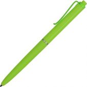 Ручка пластиковая soft-touch шариковая «Plane», зеленое яблоко, арт. 015119603