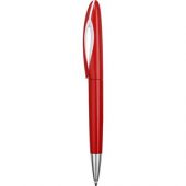 Ручка пластиковая шариковая «Chink», красный/белый, арт. 015121303