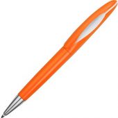 Ручка пластиковая шариковая «Chink», оранжевый/белый, арт. 015121203