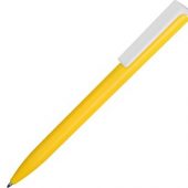 Ручка пластиковая шариковая «Fillip», желтый/белый, арт. 015121803
