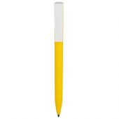 Ручка пластиковая шариковая «Fillip», желтый/белый, арт. 015121803