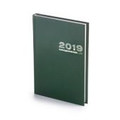 Ежедневник А5+ датированный «Бумвинил» 2019, зеленый, арт. 014977503