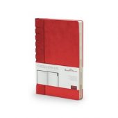Ежедневник недатированный с индексами А5 «Bergamo», красный (А5), арт. 015001903