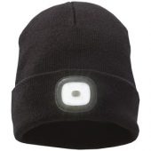 Лыжная шапка со светодиодом, черный, арт. 015098403